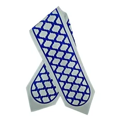 Velvet&Sublimation Atara for Tallit- Blue