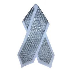 Crystal Stones Atara for Tallit- White