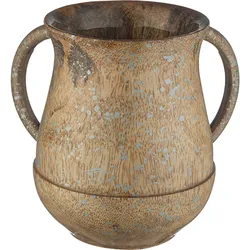 Mango Wood Handmade Washing Cup