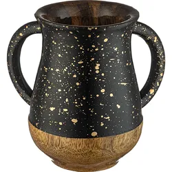 Mango Wood Handmade Washing Cup
