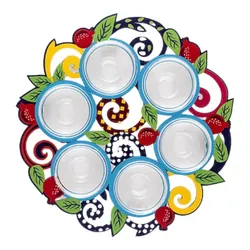 Seder/ serving bowl - modern art model