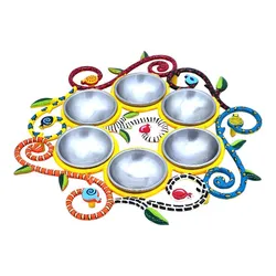 Hand painted enamel Seder plate