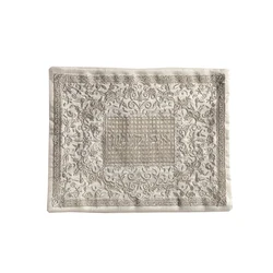 Afikoman Cover - Full Embroidery - Silver