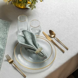 Kemer Tablecloth – White