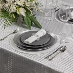 Star Tablecloth – White