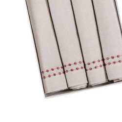 Set of 4 Doni Napkins- Vintage Pink
