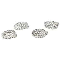 Napkin Holder- Gourmet- Silver