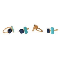 Napkin Holder- Coco Blue