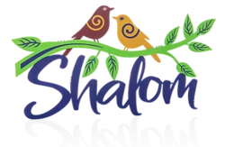SHALOM Colorful Bird Branch