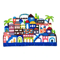 Key Holder - Hand Painted - Jerusalem