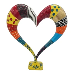 The standing Heart- Colorful