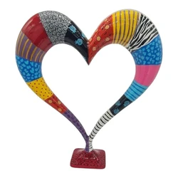 The standing Heart- Colorful