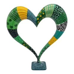 The standing Heart- Green
