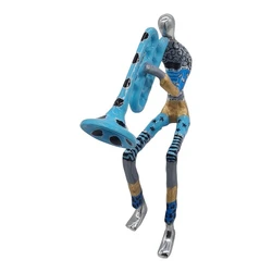 Enameled metal - Klezmer- Blue
