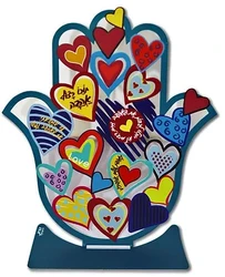 Colorful Table Hamsa - Hamsa of Love