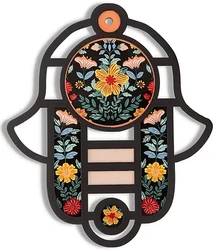 Stained Glass-Like Hamsa
