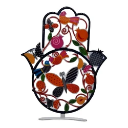 Laser cut hamsa stand