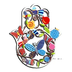 Laser cut hamsa for hanging on the wall
