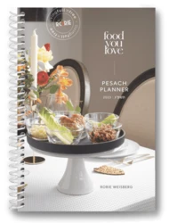 Food You Love Pesach Planner