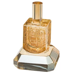 Crystal Dreidel "N.G.H.POH" 11 cm - Gold