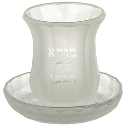Crystal Kiddush Cup- without stem contains 100ml / 3.4ozלחץ פעמיים לעריכת הטקסט
