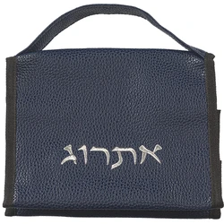 D.blue Faux Leather Pouch for ETROG
