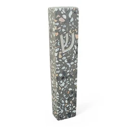 Concrete Mezuzah Case - Dark terrazzo