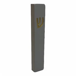 Concrete Mezuzah Case - Gray