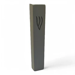 Concrete Mezuzah Case - Gray