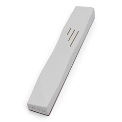 Concrete Mezuzah Case - White- Geometric