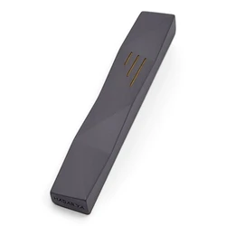 Concrete Mezuzah Case - Gray- Geometric