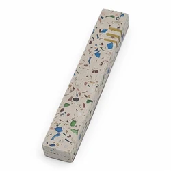 Concrete Mezuzah Case - Light terrazzo