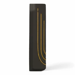 Concrete Mezuzah Case -Black