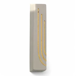 Concrete Mezuzah Case -Gray