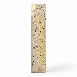 Concrete Mezuzah Case - Light terrazzo