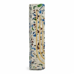 Concrete Mezuzah Case - Light terrazzo