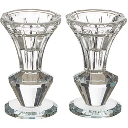 Elegant Crystal Candlestick