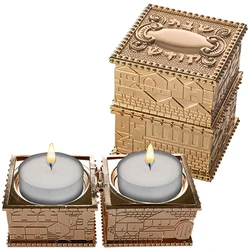Metal Travel Size Candlesticks in a Box
