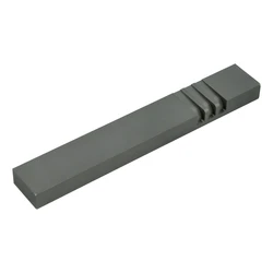 Modern Aluminum Mezuzah Case - Straight Design