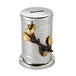 Tzedakah Box - Hammer Work + Pomegranates