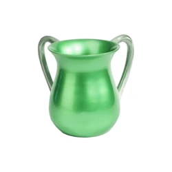 Netilat Yadayim Cup - Aluminium - Green
