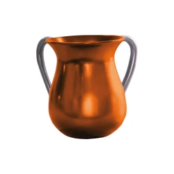 Netilat Yadayim Cup - Aluminium - Orange