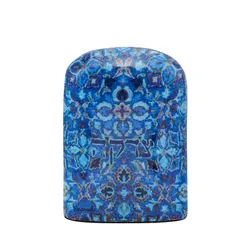 Tzedakah Box - Oriental Blue