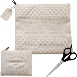 My "Halake" set with chohen's Blessing inscription, includes: Case for Tallit,Case for hair piece and scissors