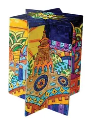 Tzedakah Box - Star of David - Jerusalem Oriental