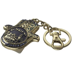 Metal Key Holder Hamsa