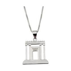 Sterling Silver Necklace- Temple