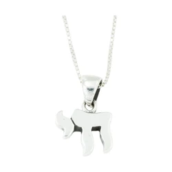 Sterling Silver Chai Necklace- Small & Classic