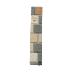 Hand Made Stone Mezuzah Case-Mosaic