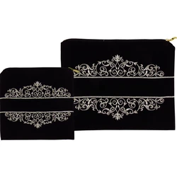 Premium Tallit & Tefillin Bag Set- Classic Style -